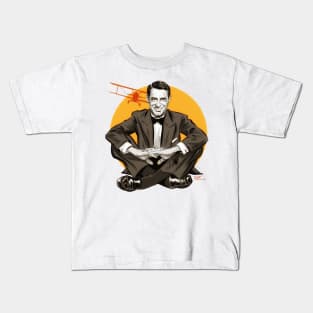 Cary Grant - An illustration by Paul Cemmick Kids T-Shirt